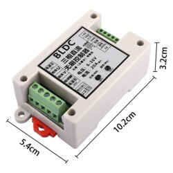 ZS-X14 DC 6-36V 20A BLDC 3 Fazlı Fırçasız Motor Sürücü - 4