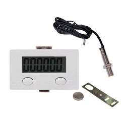 ZX-6 6-Digit Magnetic Sensor Digital Counter 